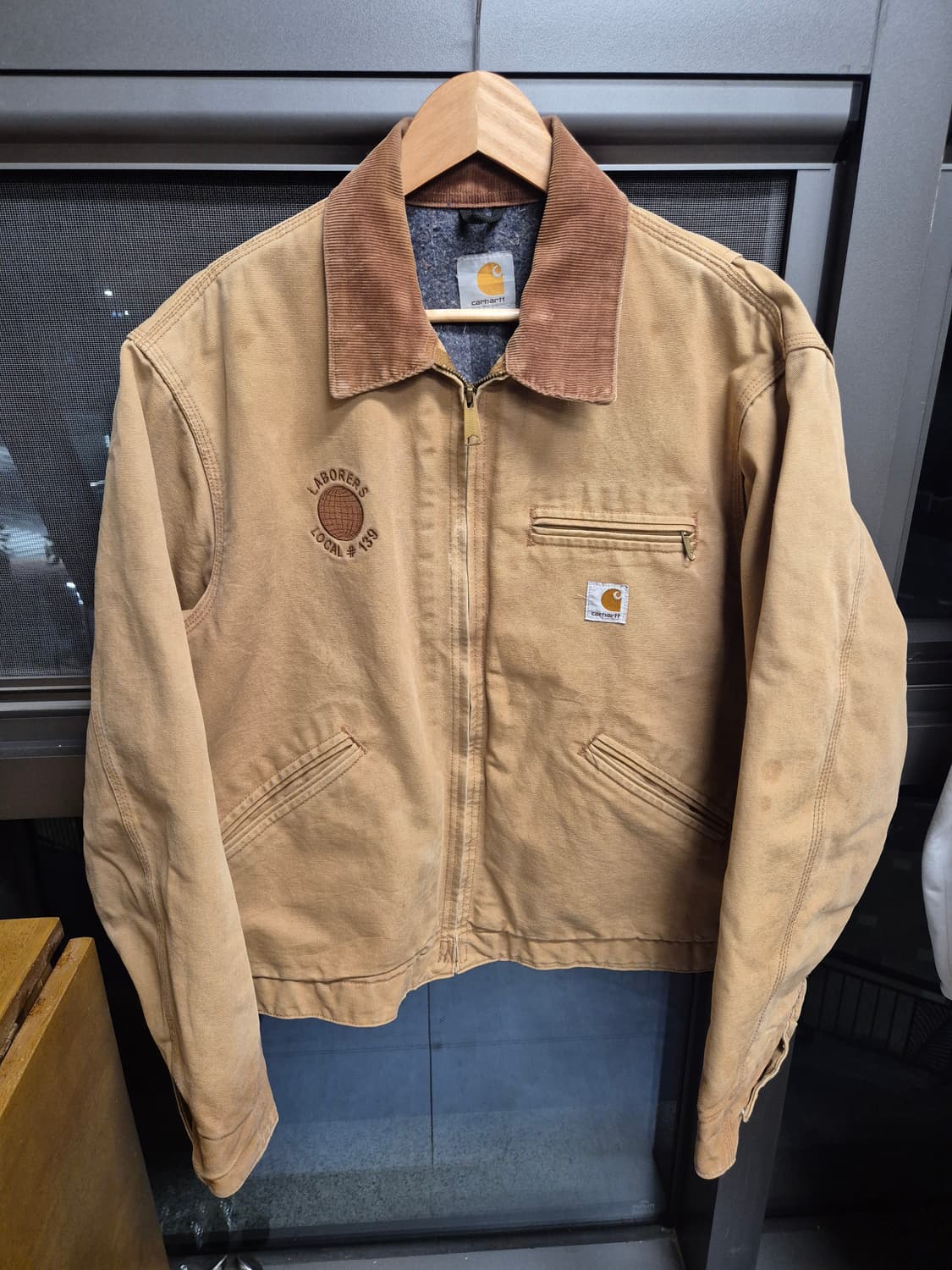 vtg carhartt 90s 칼하트 j01 덕 캔버스 디트로이트 자켓 상품이미지1