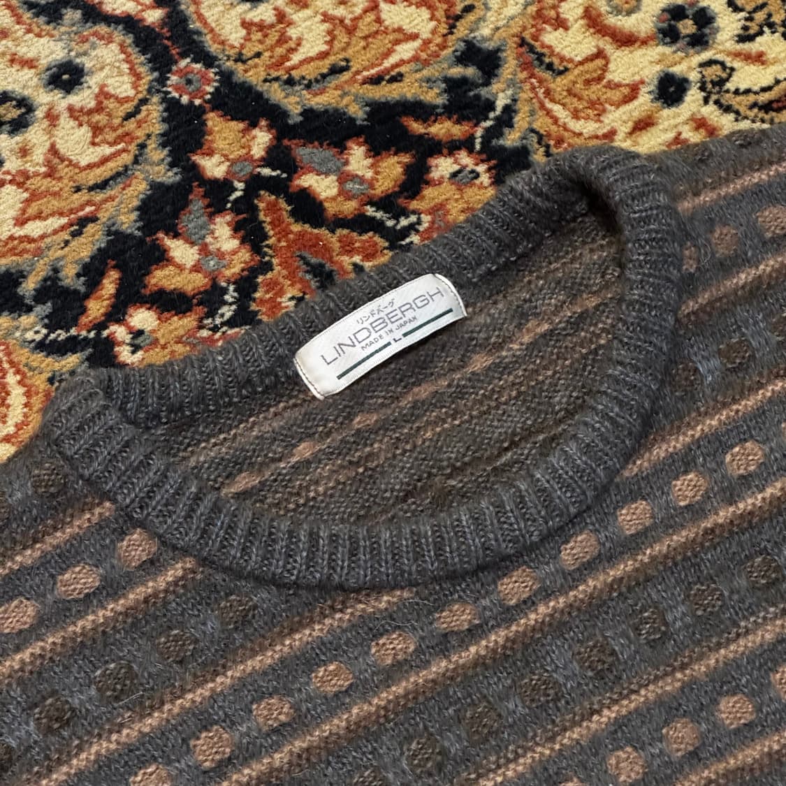 Lindbergh 린드버그 에스닉 니트 스웨터 (L) 상품이미지3