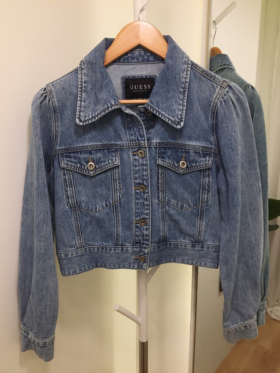 여성 게스 데님 크롭자켓 95 상품이미지3