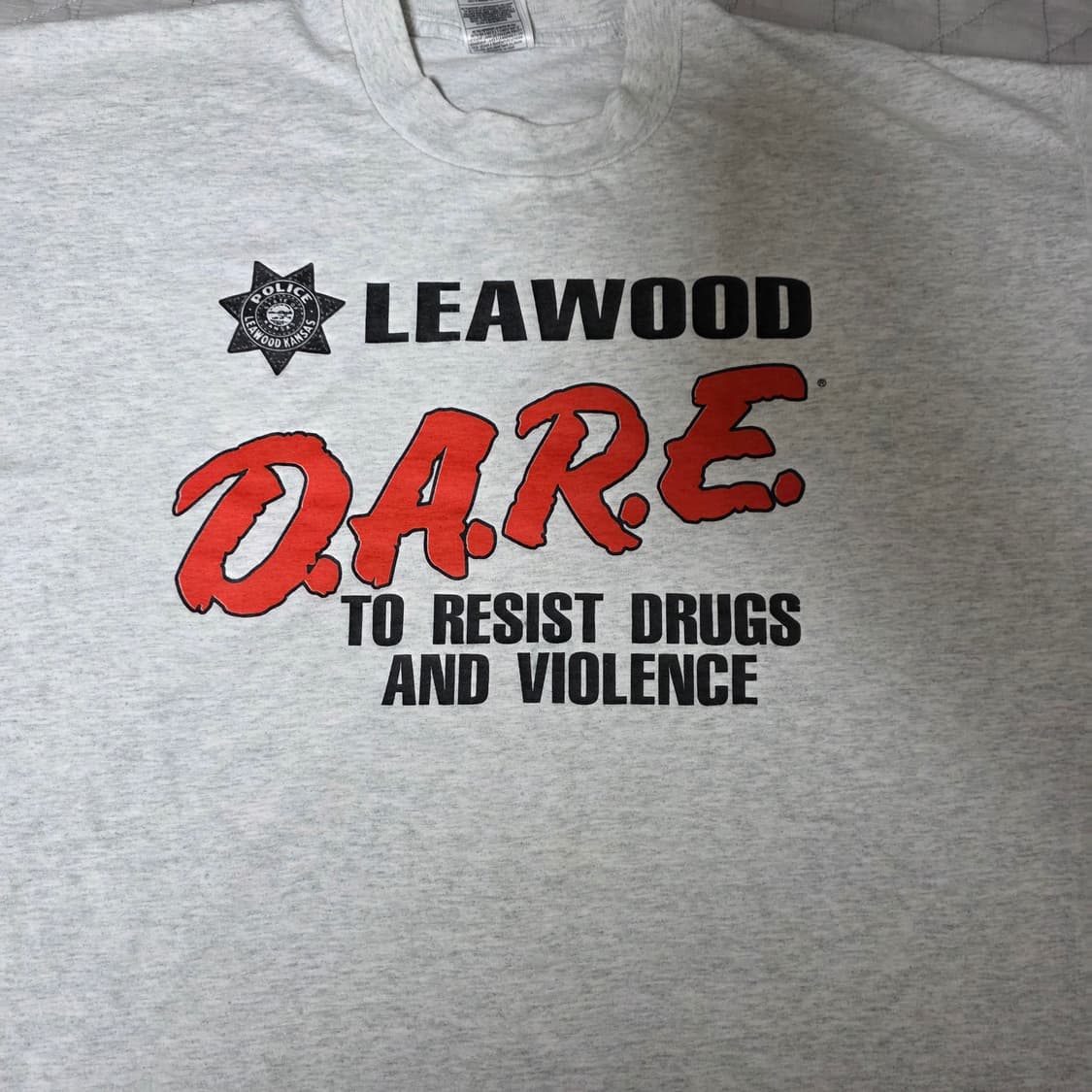 [XL] 90s 빈티지 DARE 티셔츠 그레이 ver. 후룻 그레이 상품이미지2