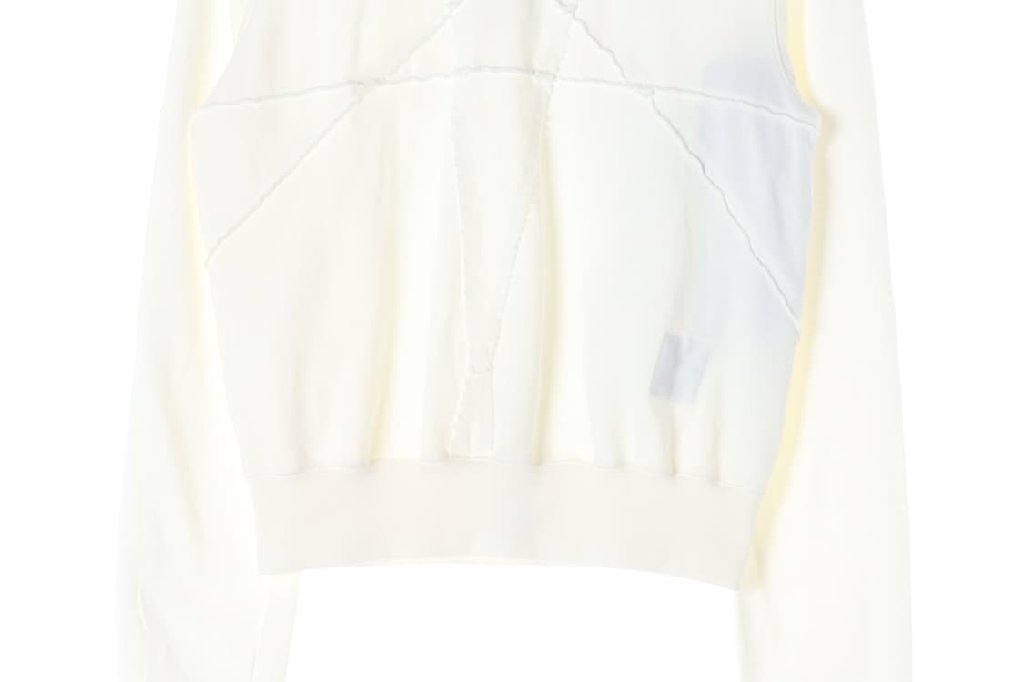 [S]릭 오웬스 아이보리 다크쉐도우 크롭 맨투맨 스웨트셔츠 상품이미지3