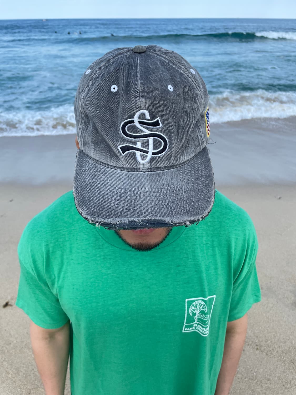 Distressed) 00s Stussy Ball Cap 상품이미지1