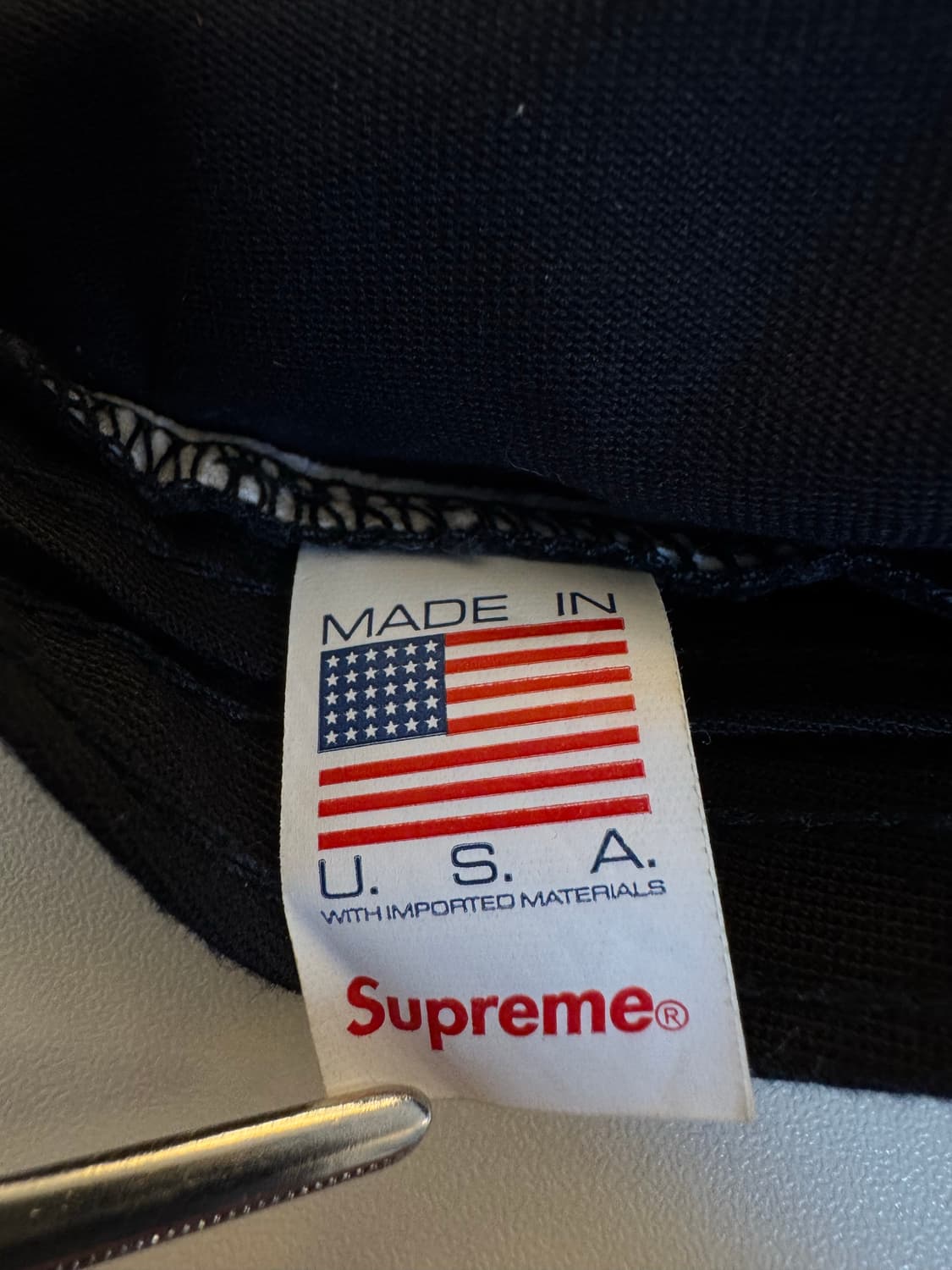 [OS]슈프림 25FW 캠프캡 블랙 상품이미지4