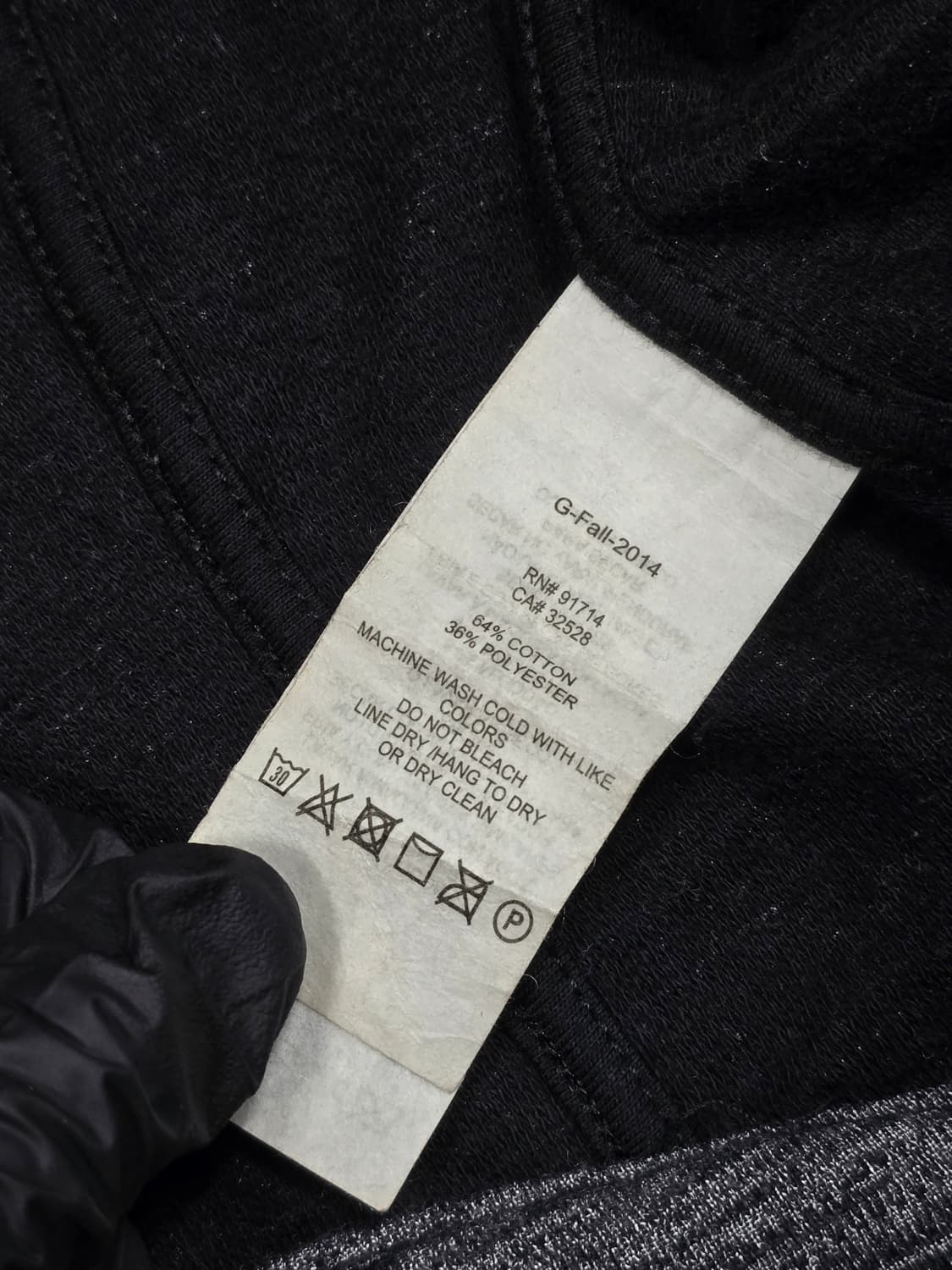 아르마니 익스체인지 사선 집업 자켓 XXS 상품이미지10