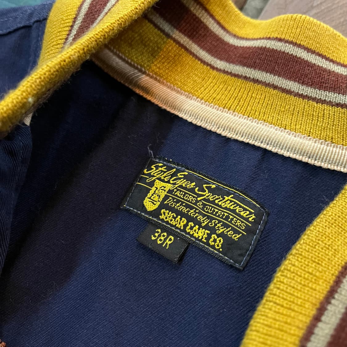 스타일아이즈 슈가케인 코튼 블루종 자켓 상품이미지5