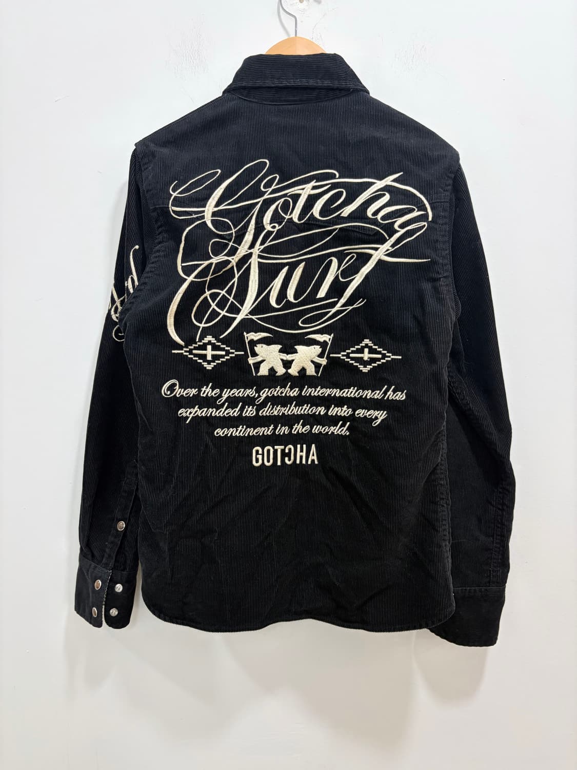 gotcha 웨스턴 코듀로이 셔츠 상품이미지9