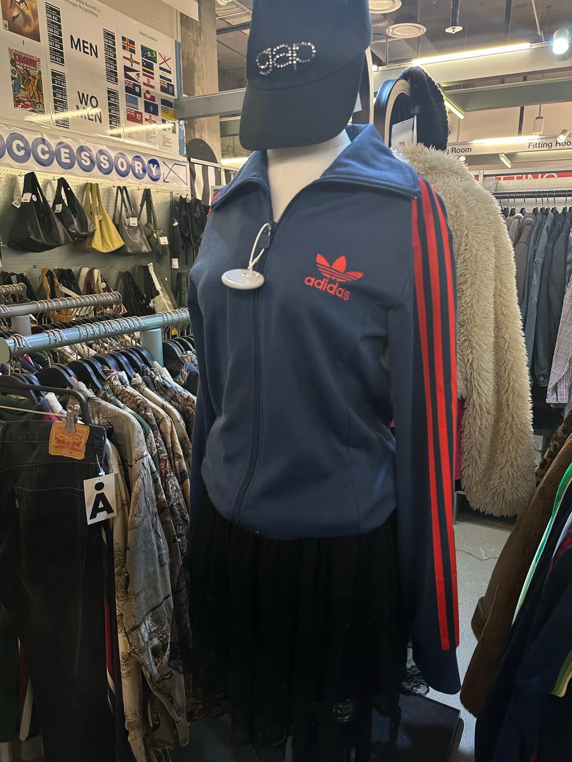 ADIDAS 아디다스 네이비 져지💯 상품이미지4