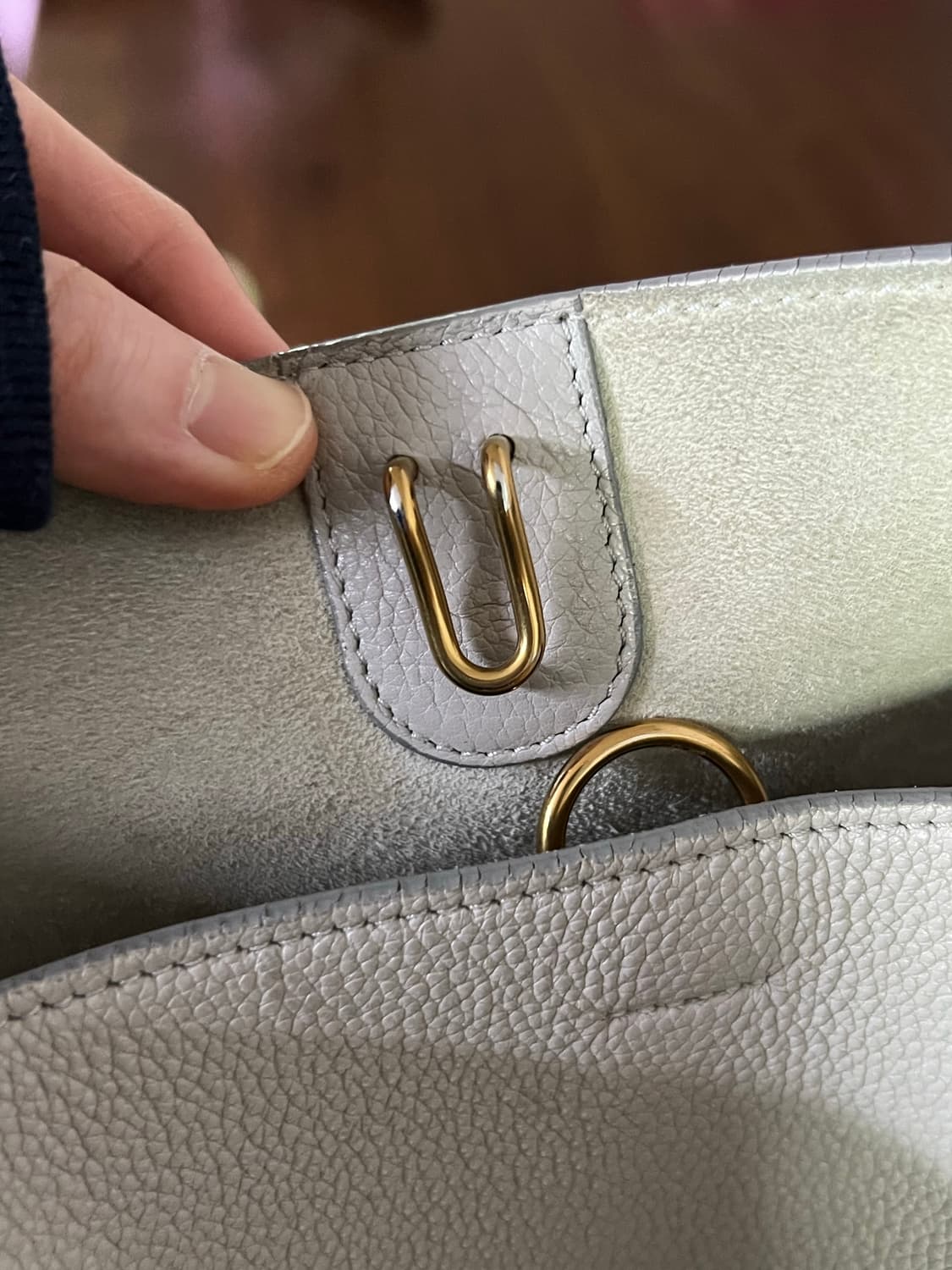 셀린느 상글 라이트 베이지 상품이미지6