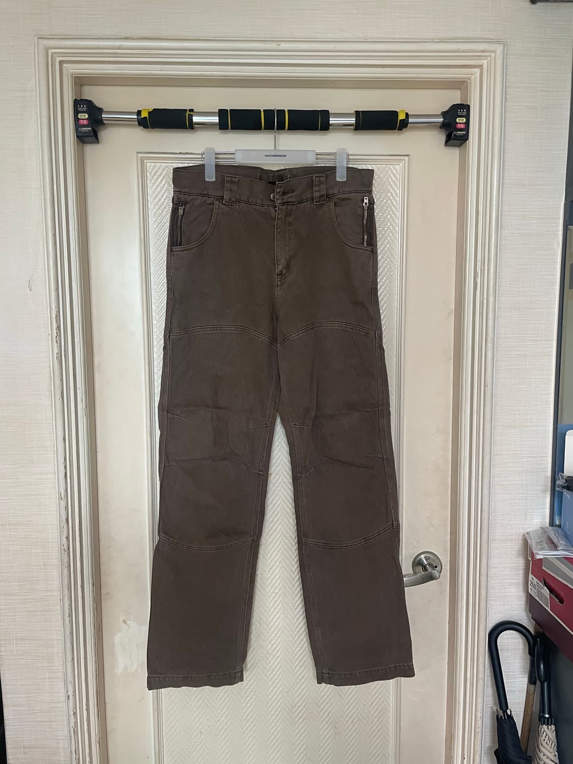 플라스틱프로덕트 카프포켓팬츠 L 브라운 상품이미지1