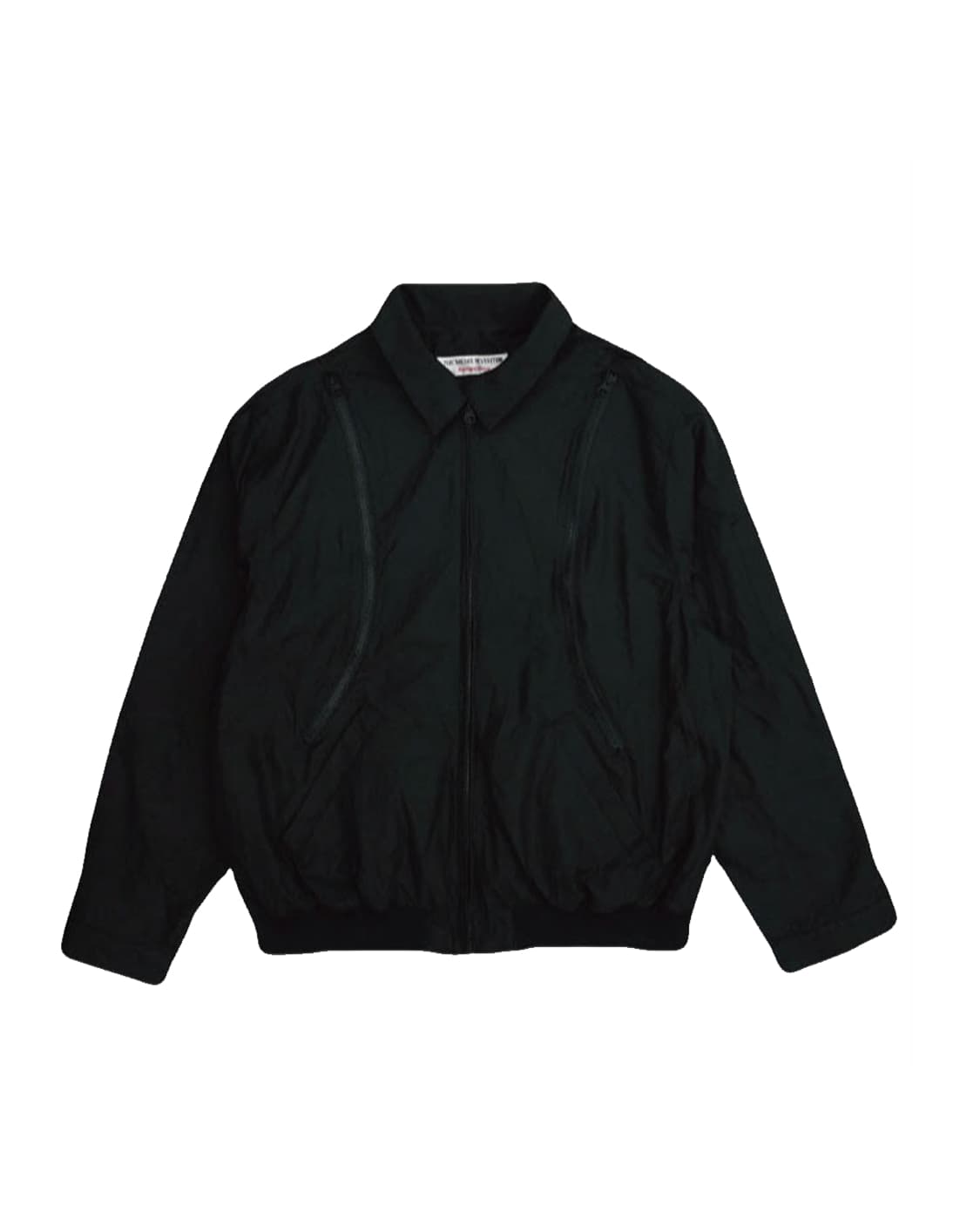 Love curved zipper windbreaker black 2XL 상품이미지1