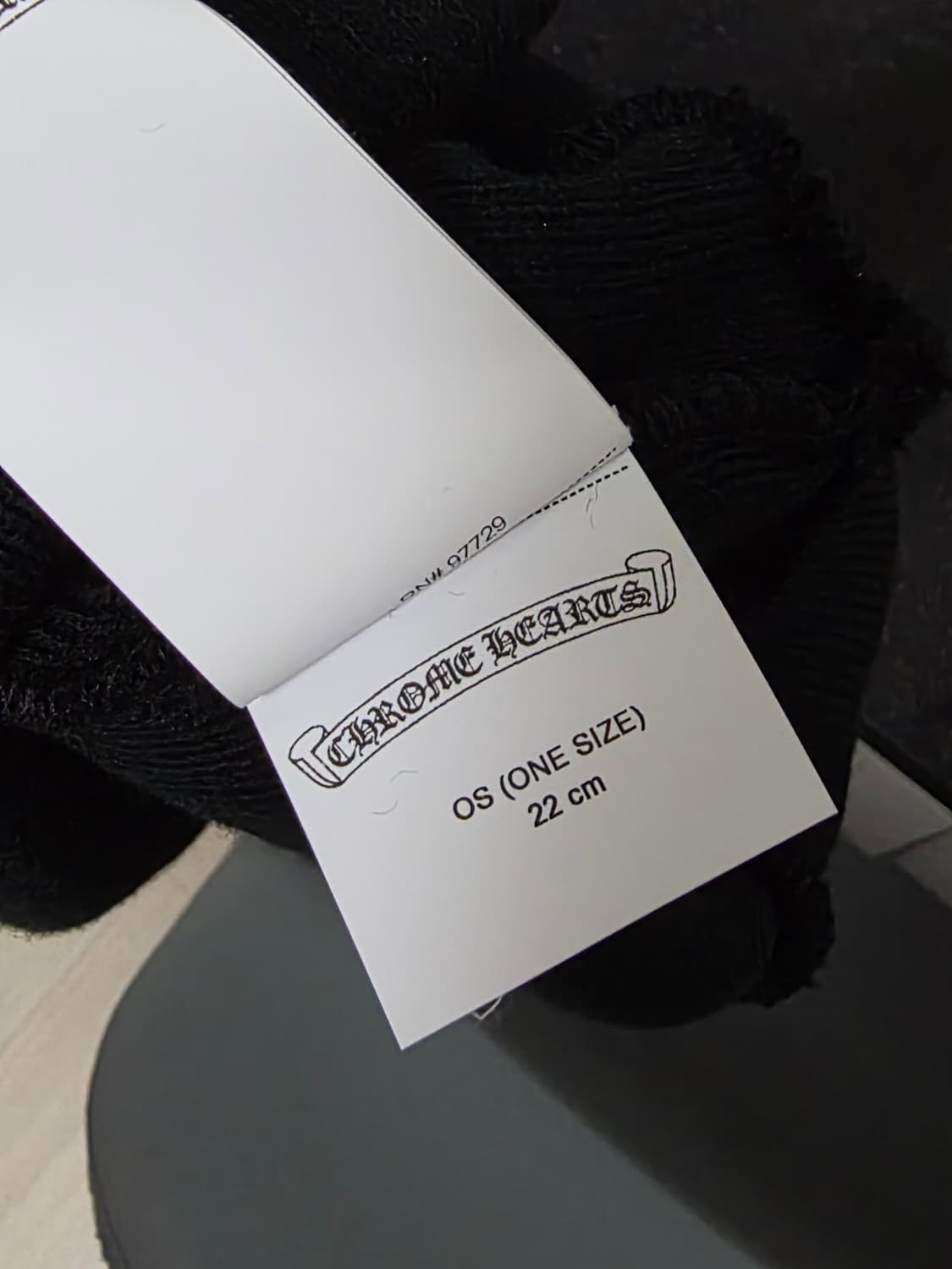 크롬하츠 로고 비니 블랙 상품이미지3