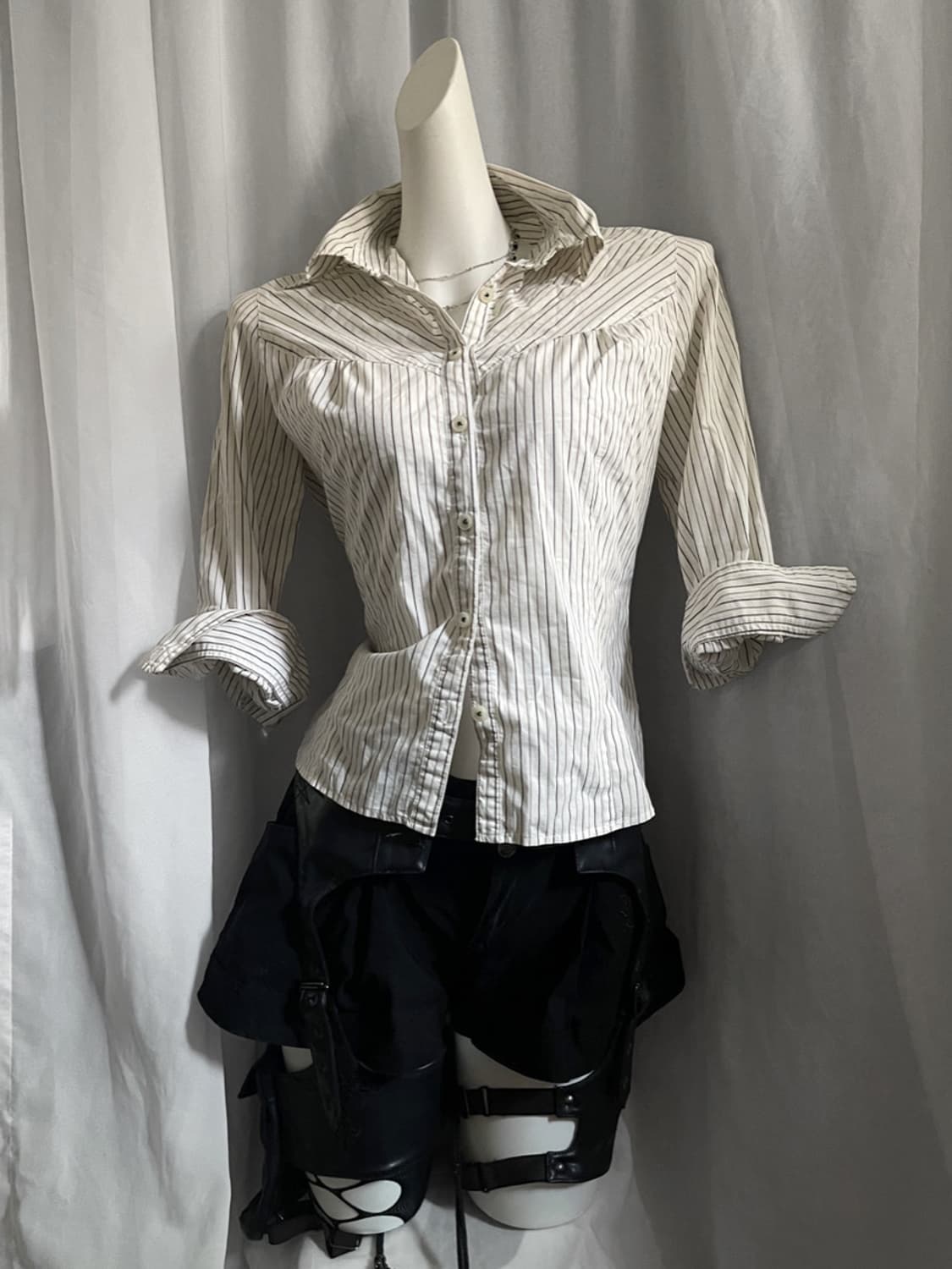 Vintage shirt 스트라이프 셔츠 공겜여주 상품이미지1