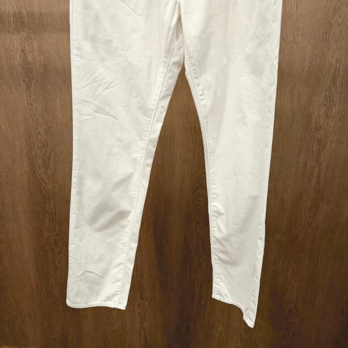 리바이스 511 워싱 코튼 팬츠 화이트 탭 디테일 스트레이트핏 화이트 상품이미지5