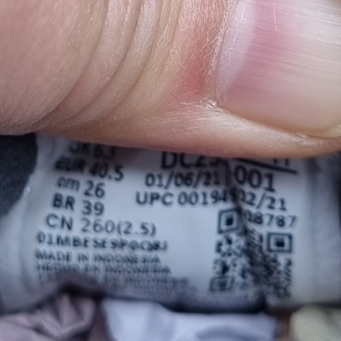 나이키 와플원 블랙 남성운동화260 상품이미지6