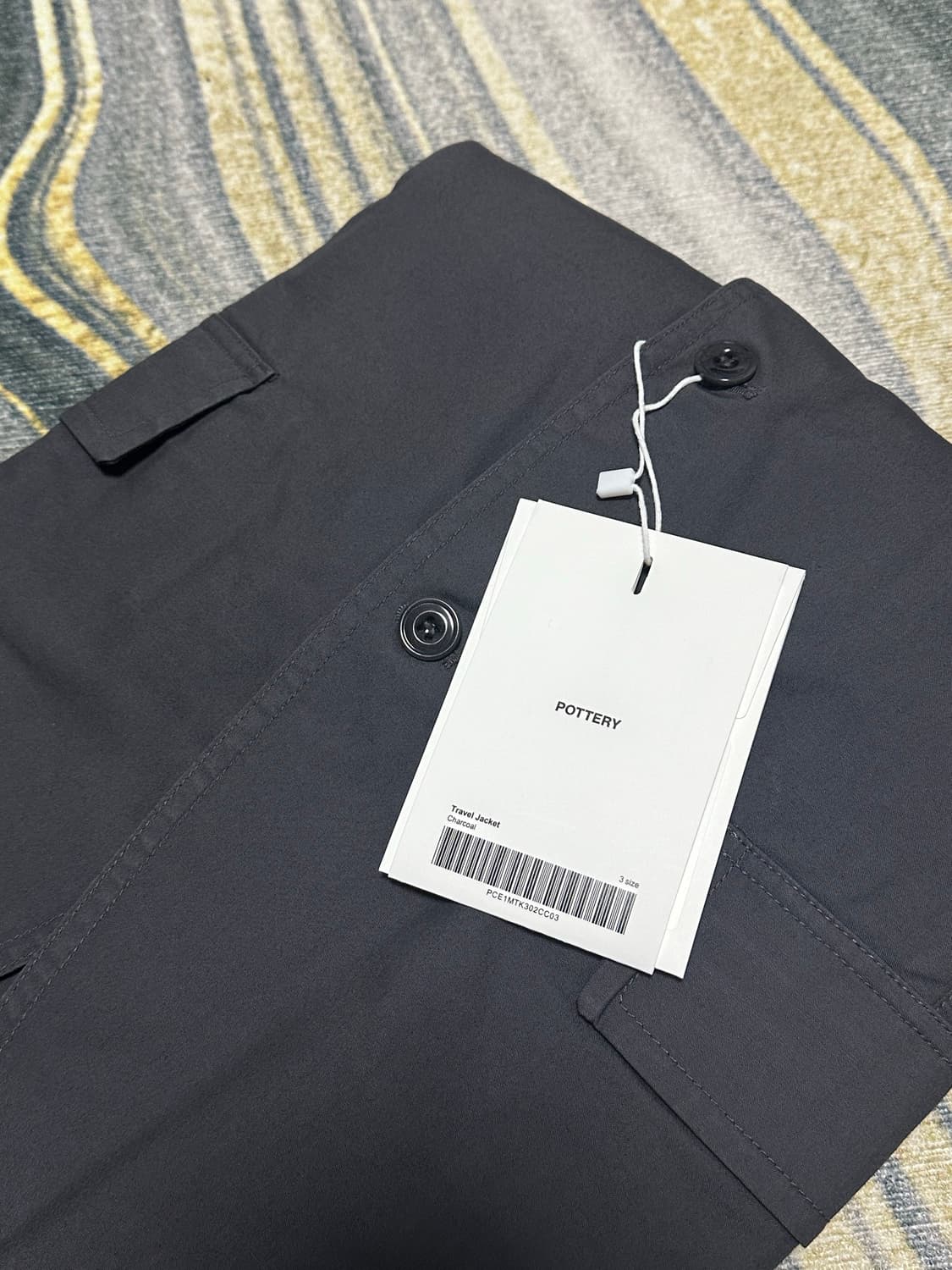 포터리 차콜 자켓 미착용 새상품 size(3) 상품이미지6