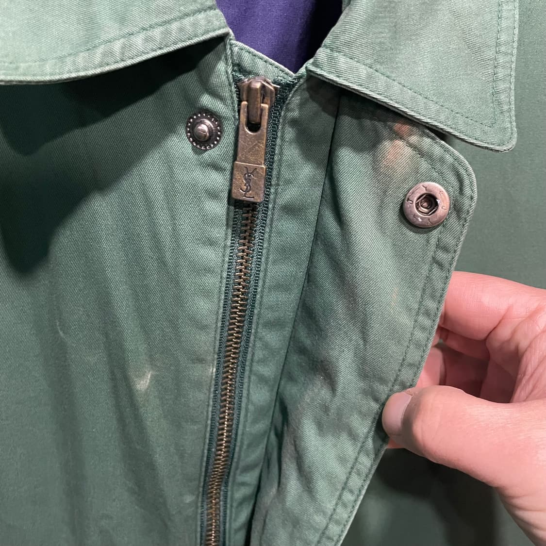 입생로랑 사파리자켓 실측100-105 상품이미지8