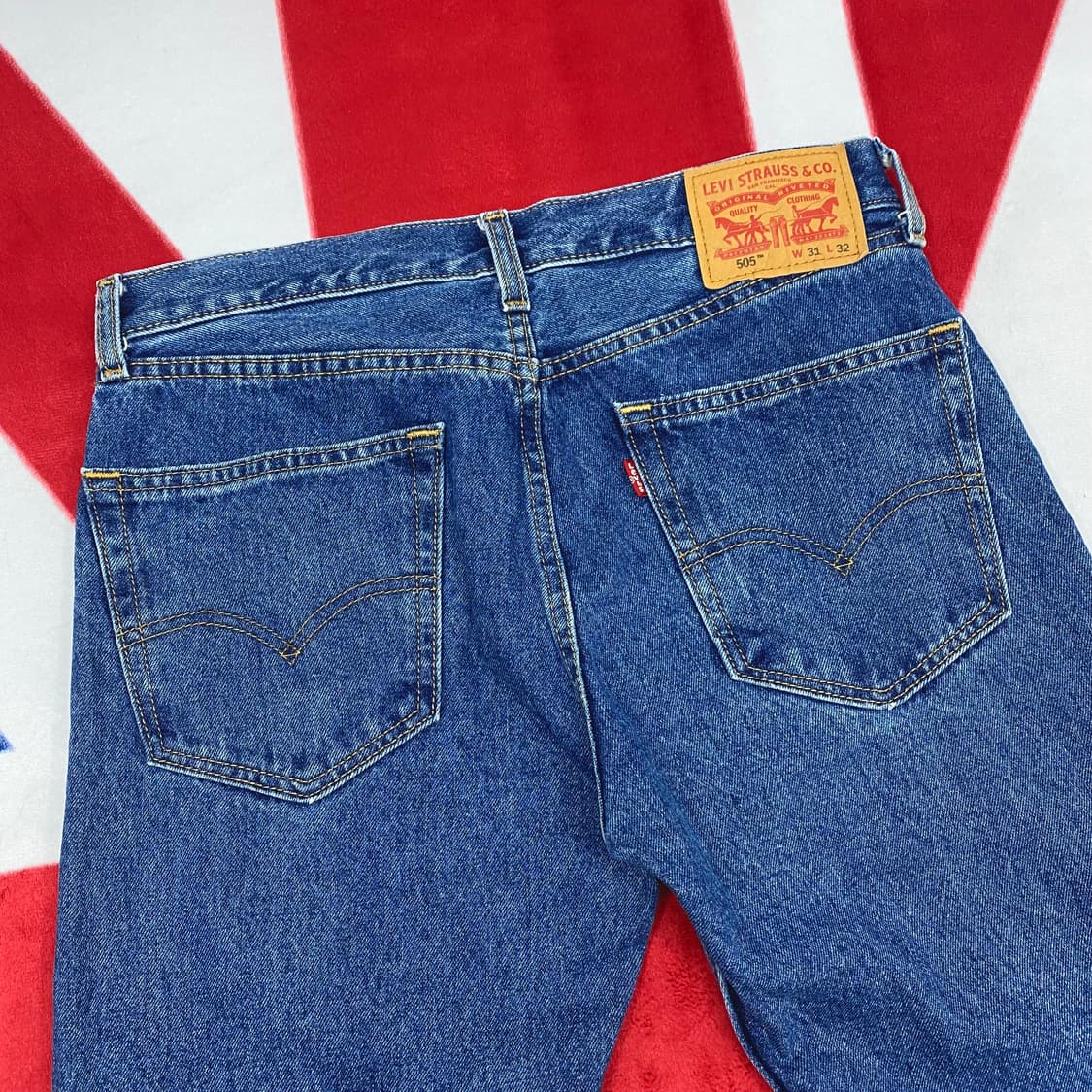 리바이스 505데님팬츠 31 상품이미지4