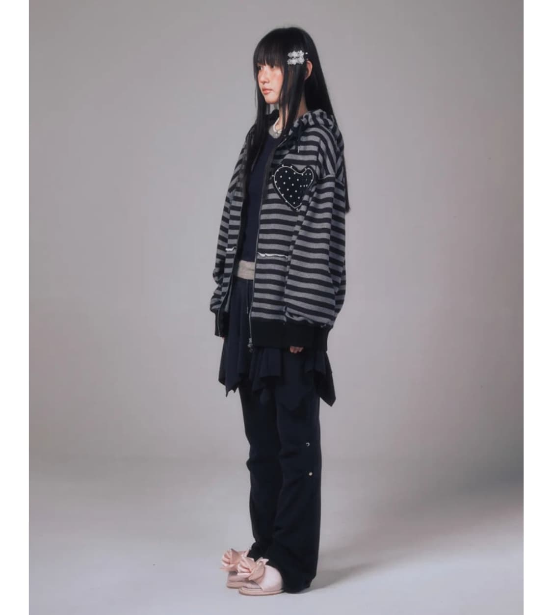 유희 레이어드 스커트팬츠/S 상품이미지2