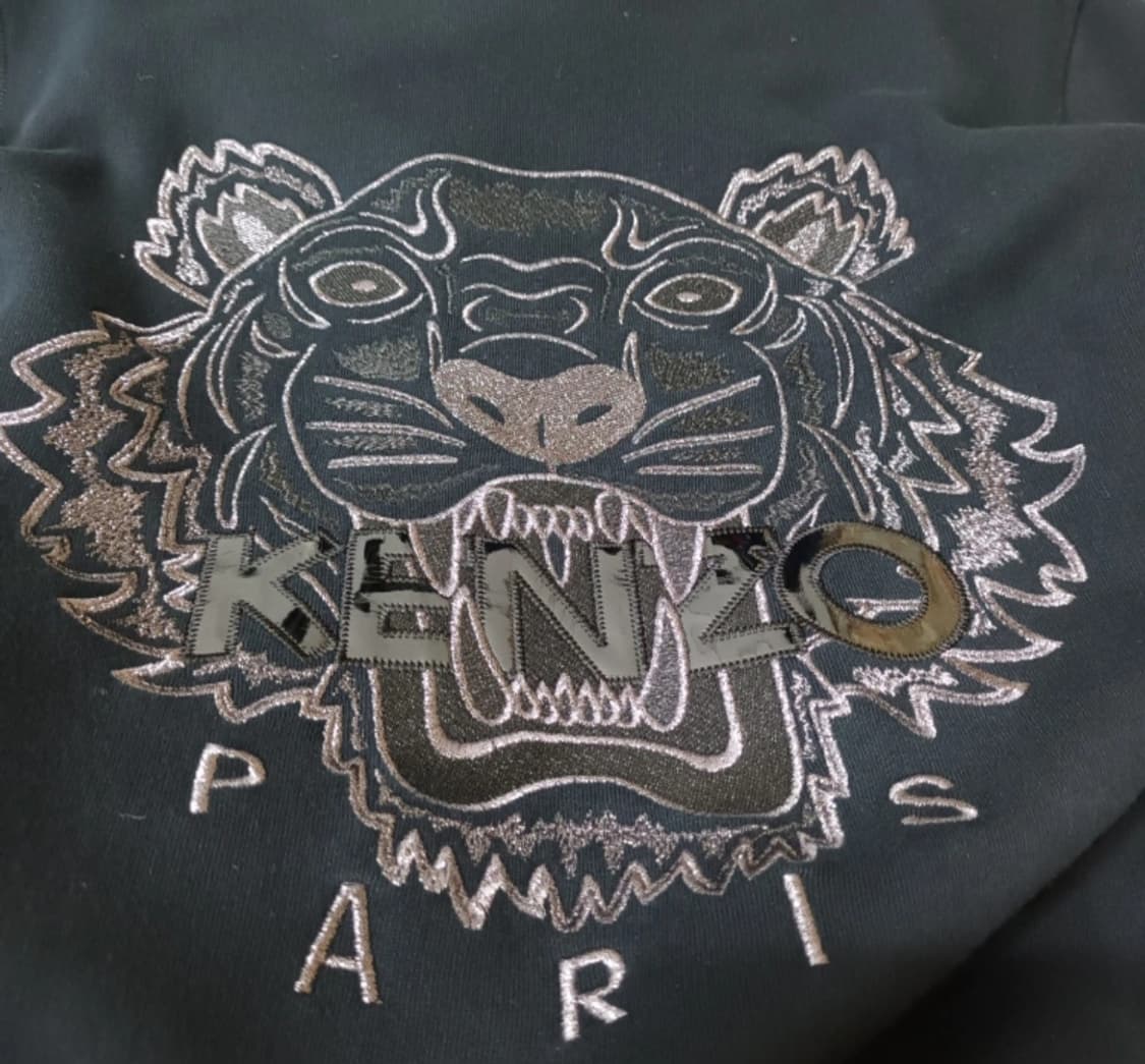 Kenzo 겐조 기모 블랙 맨투맨
 상품이미지3