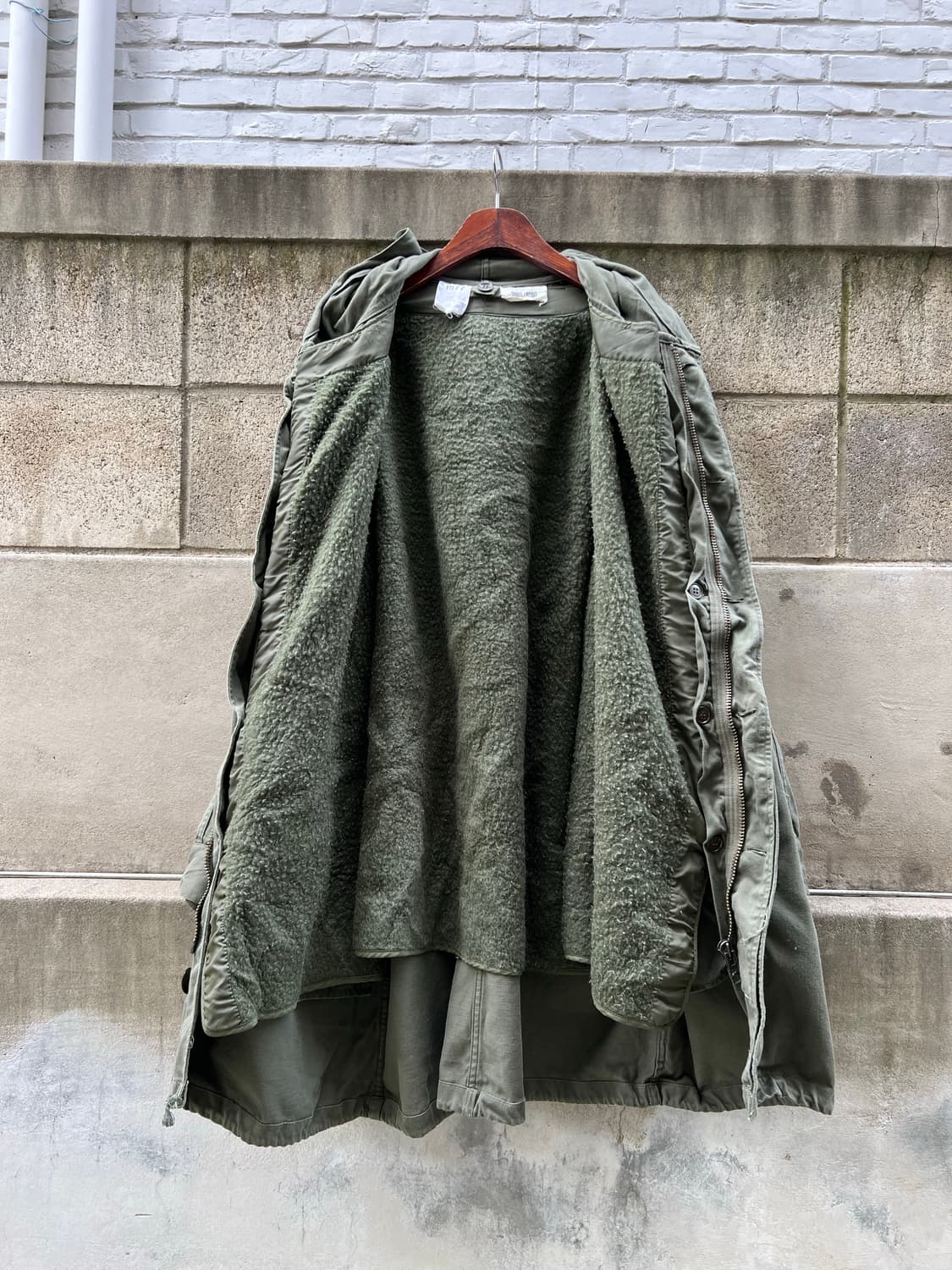 1970s FRENCH ARMY M-64 FIELD 모즈파카 개파카 상품이미지9