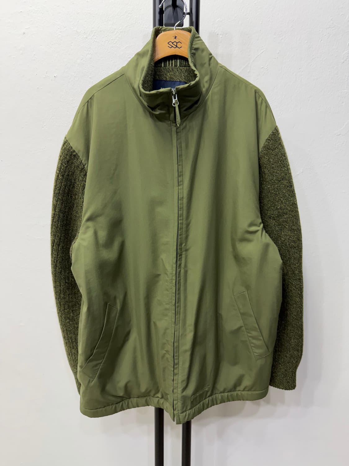 정품) 버버리 남성 로고 니트자켓 M 상품이미지1