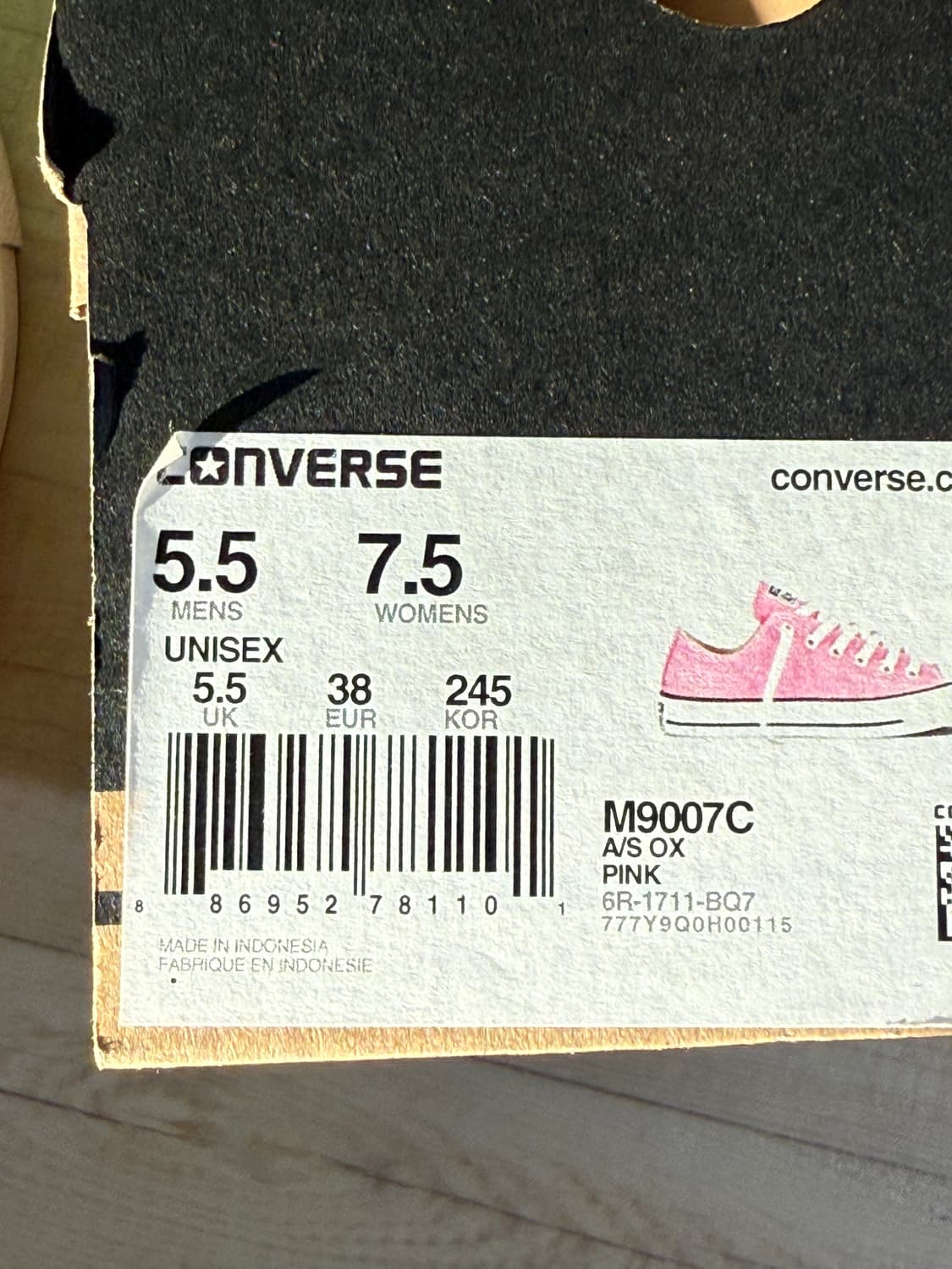 컨버스 핑크 상품이미지5