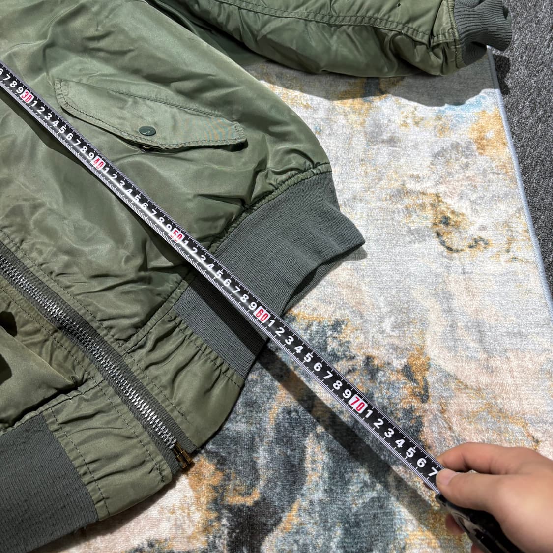 알파인더스트리MA-1 자켓 made in usa 민수용 상품이미지7