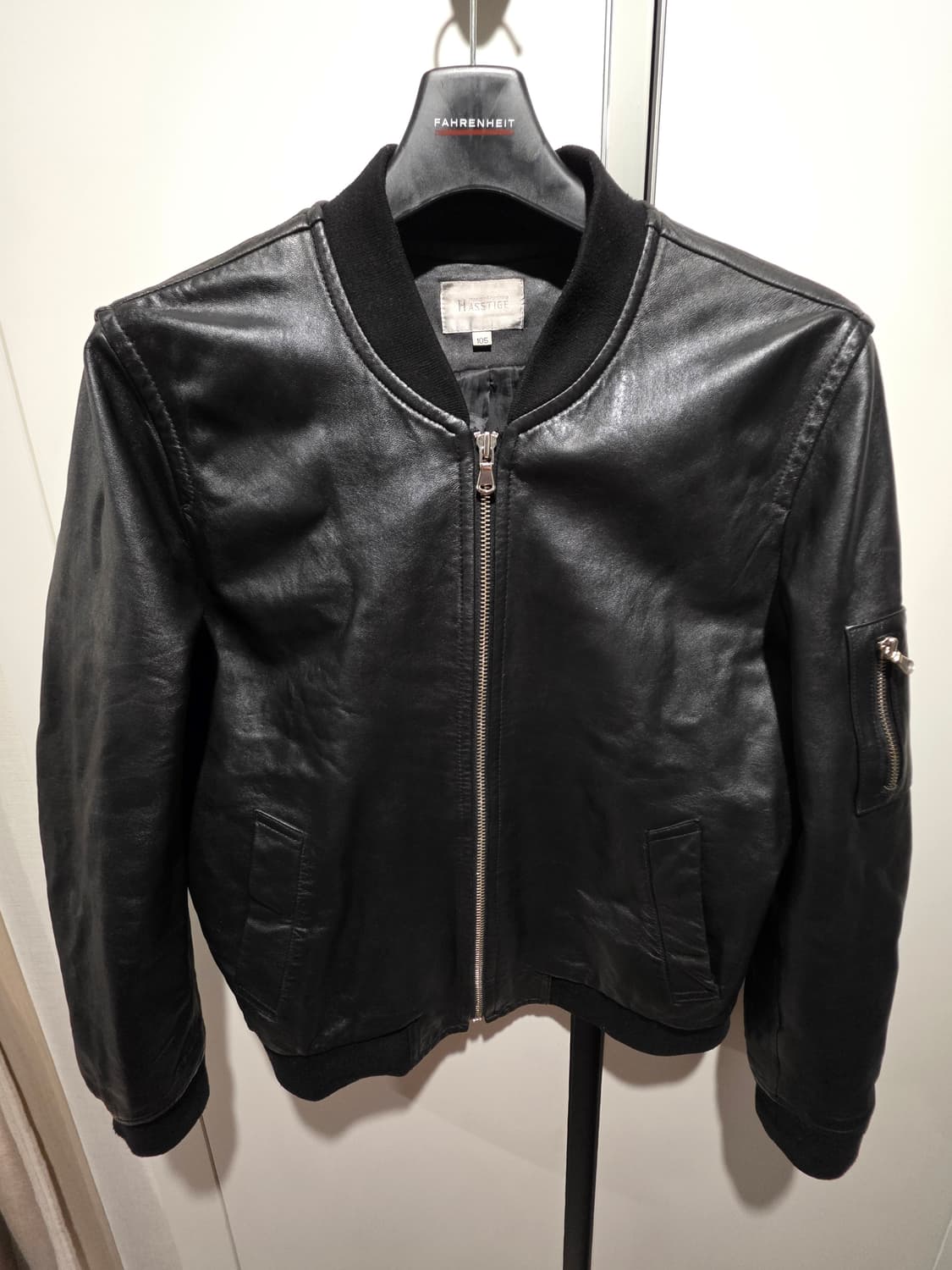 헤스티지 양가죽 봄버 자켓 105 상품이미지1