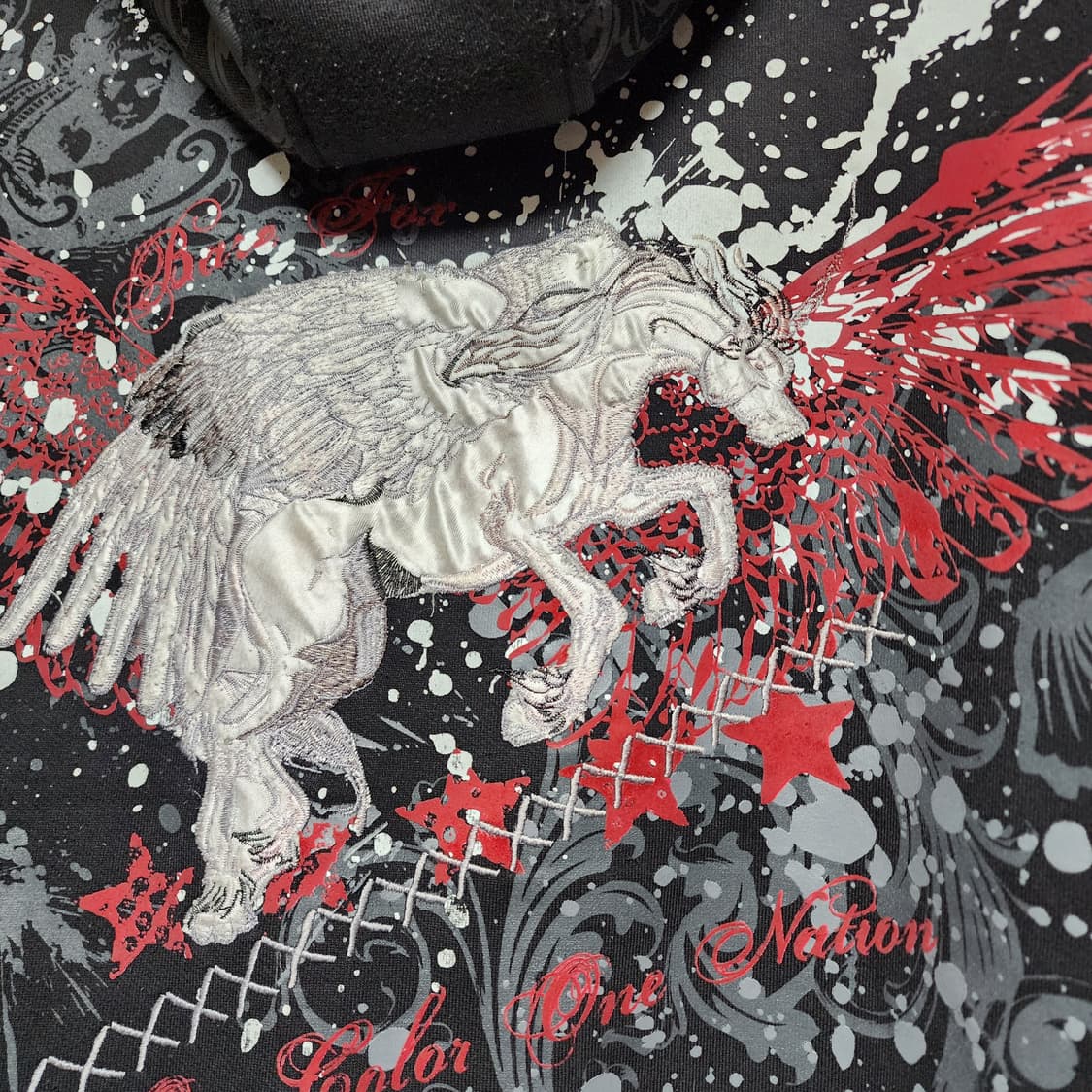 펑크 양산형 지뢰계 후드집업 상품이미지5