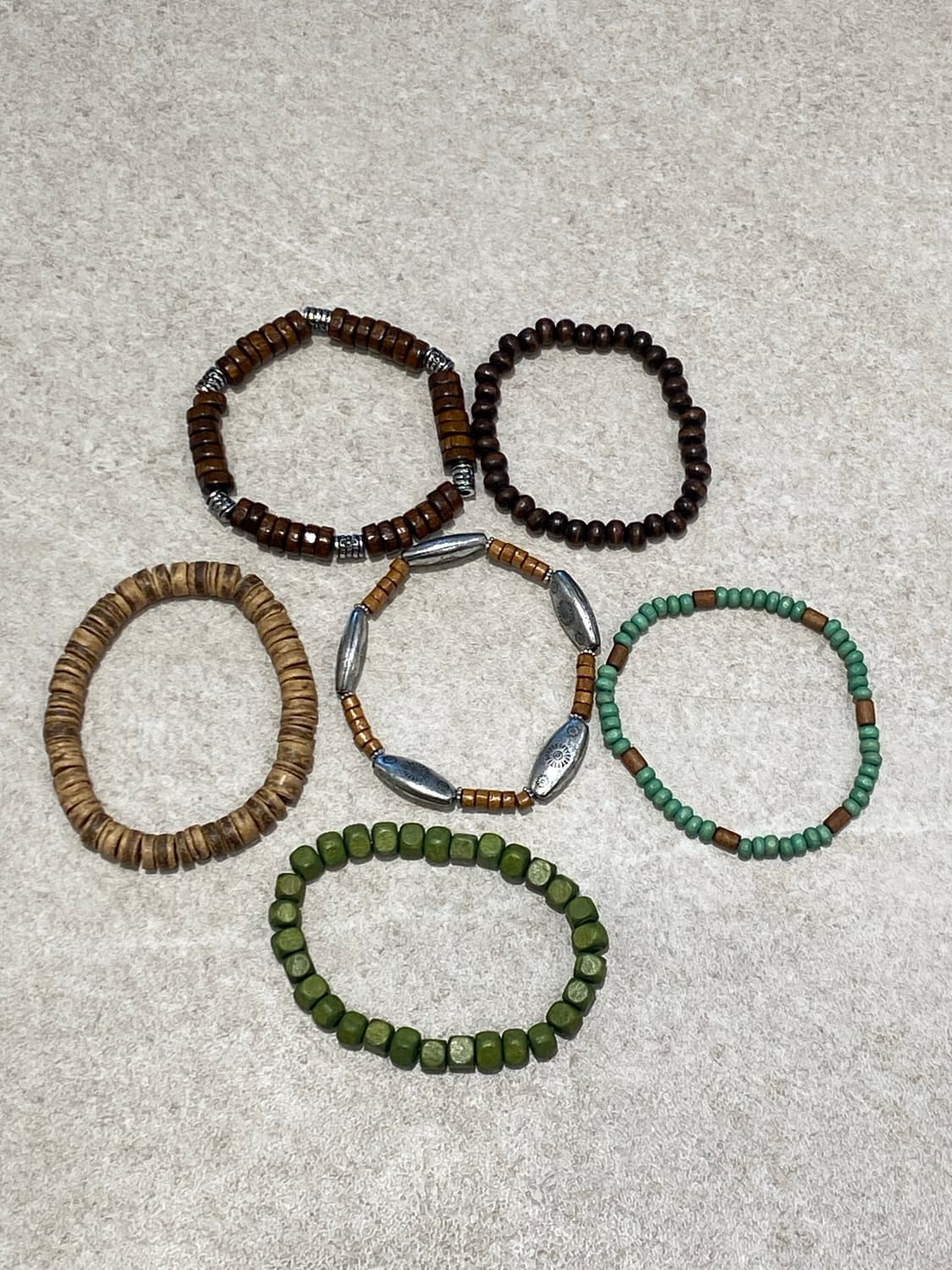 🔥레이어드 우드 팔찌🔥 상품이미지2