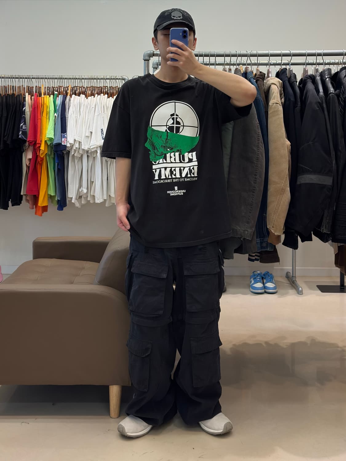 슈프림x언더커버 퍼블릭 에너미 티셔츠 상품이미지8