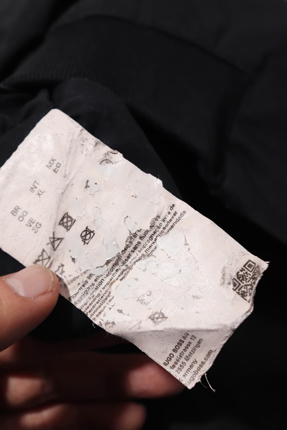 HUGO BOSS MA-1 항공점퍼 size XL 상품이미지6