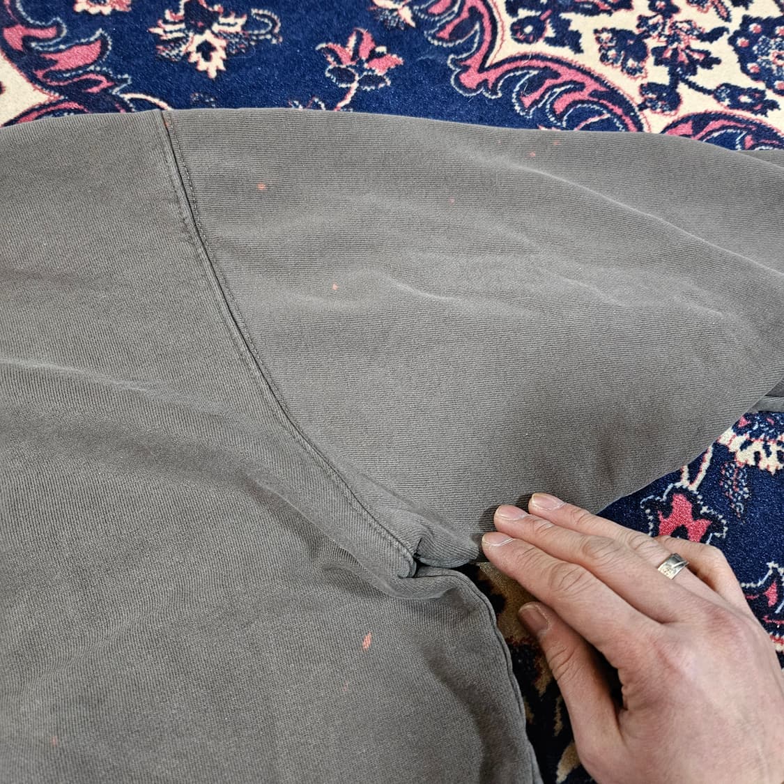 디스이즈네버댓 시그니쳐 레터링 후드 S size 상품이미지6