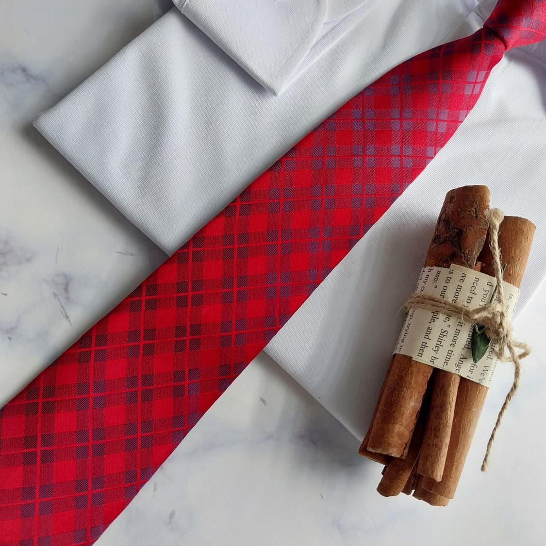 에스.티. 듀퐁 실크 체크 패턴 넥타이 8.1cm A+~A등급 K2335 상품이미지5