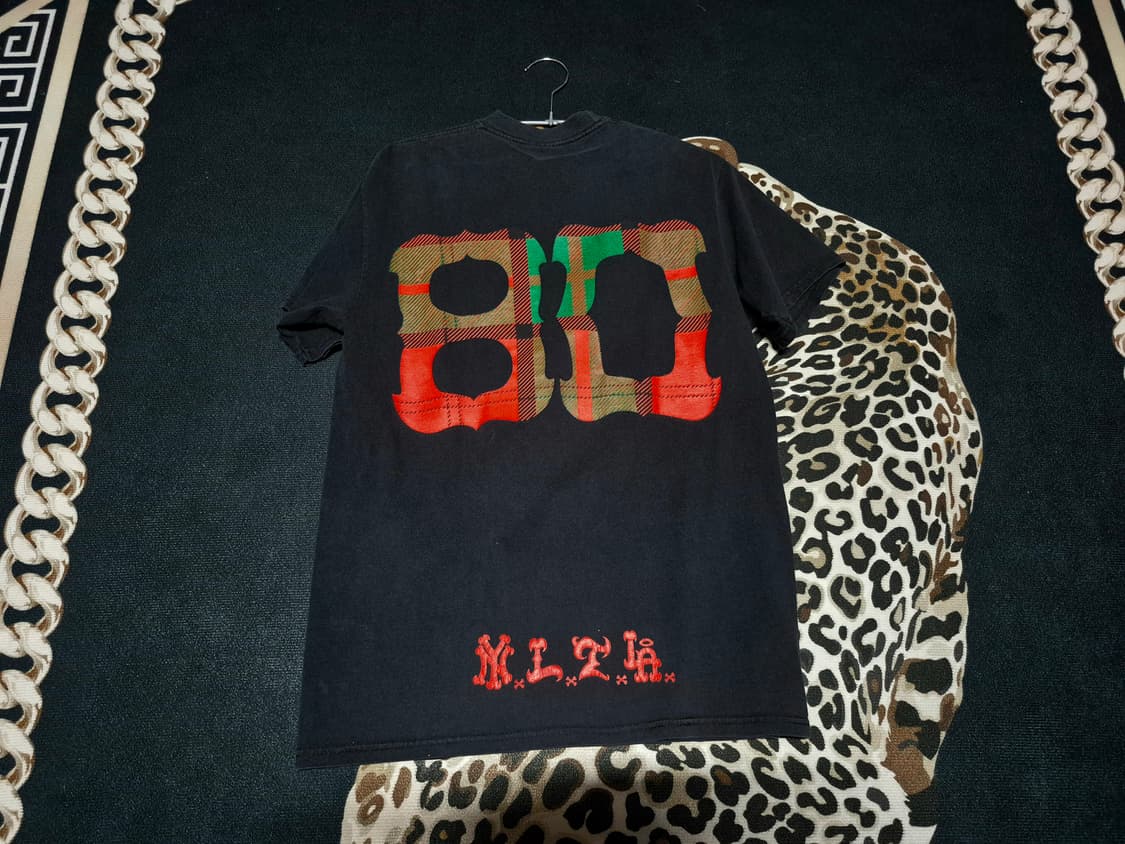 (희귀)00's 스투시 X MLTA 빈티지 프린팅 반팔 티셔츠 M 상품이미지4