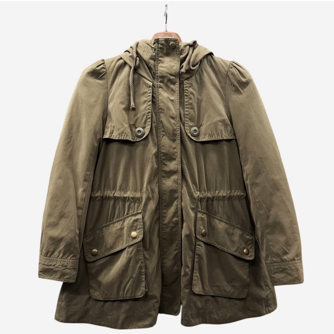 JPN VINTAGE 소프트 밀리터리 필드자켓 보아퍼 안감 탈부착 디테일 상품이미지1