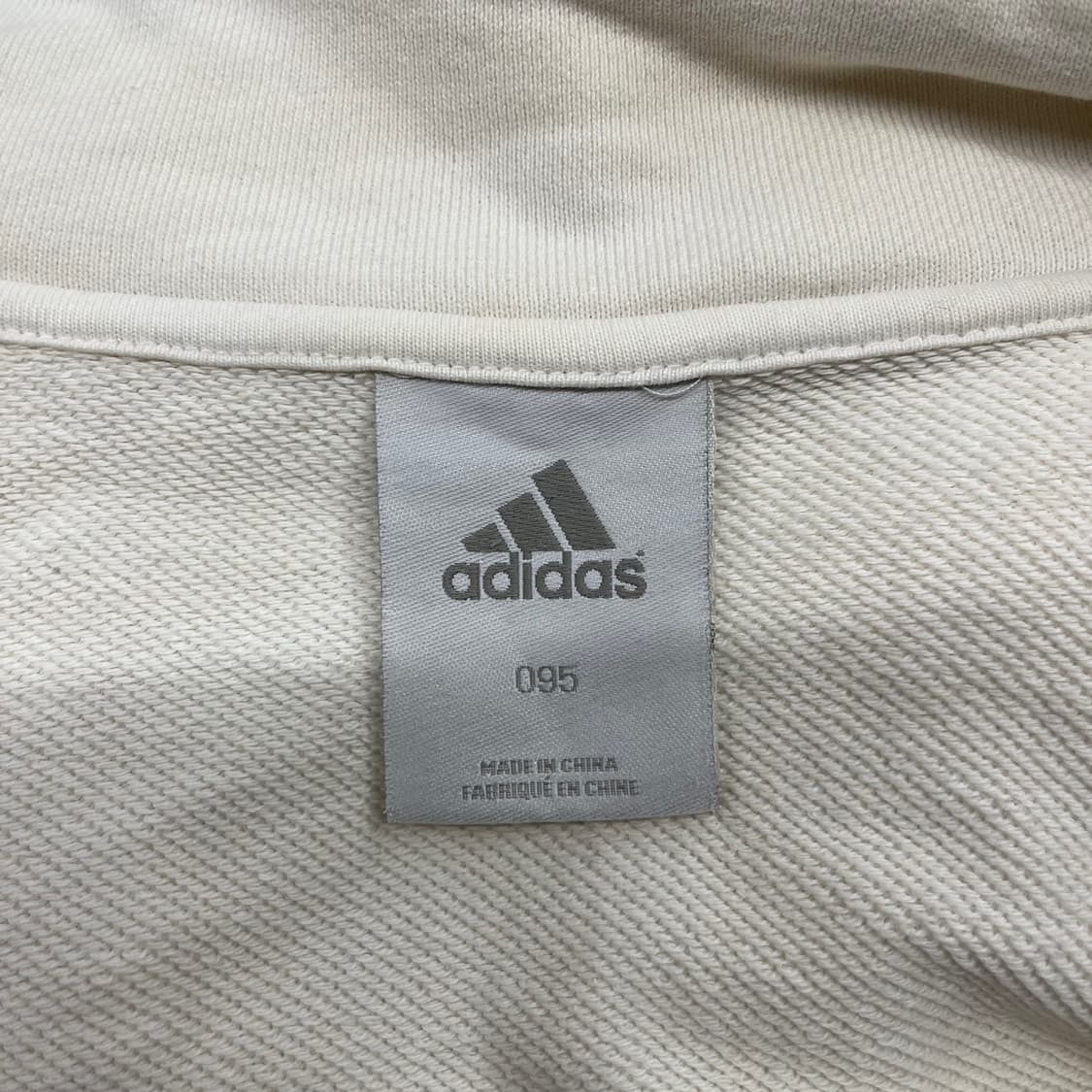 아디다스 화이트 브라운 카키 져지 트랙탑 95 상품이미지5