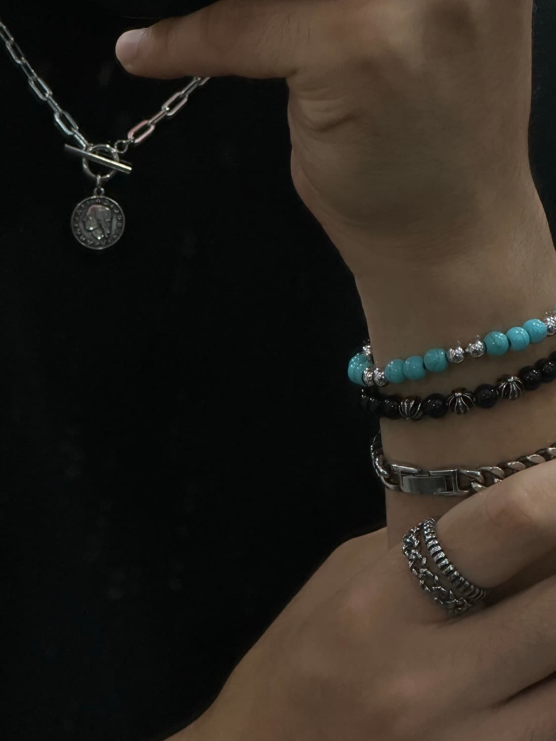 Layerd ring set - 레이어드 반지 세트 상품이미지5