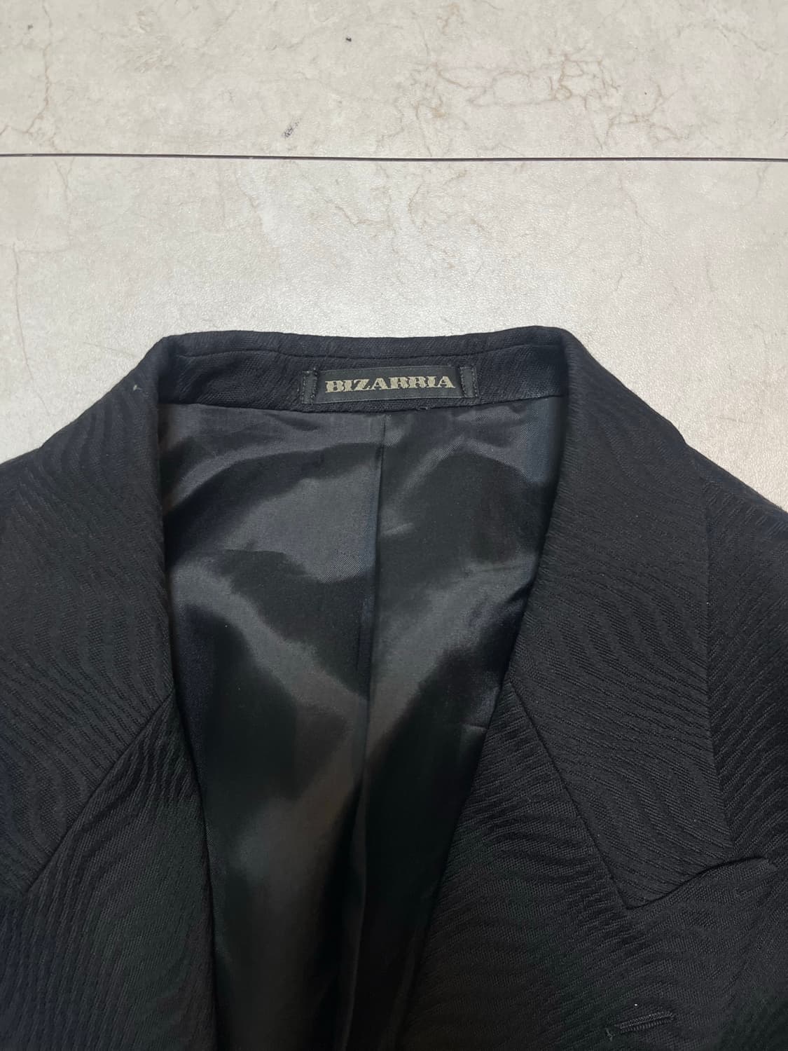 Made in japan Bizarria 와이드 더블 자켓 셋업 상품이미지3