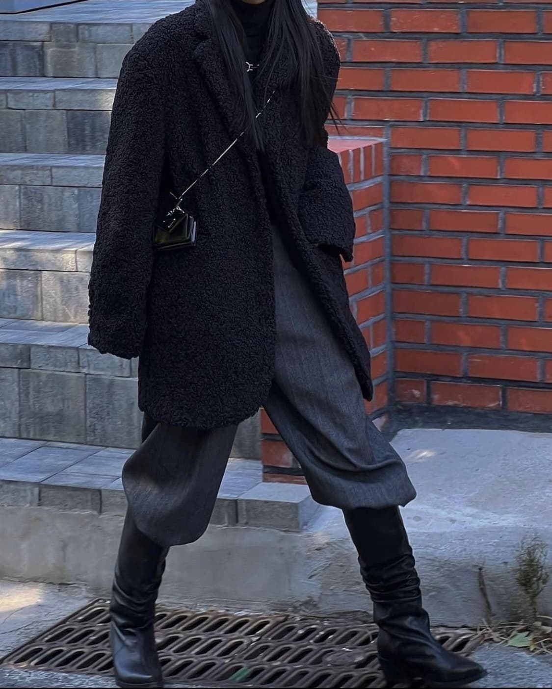 트리밍버드 푸들 자켓 블랙 상품이미지2