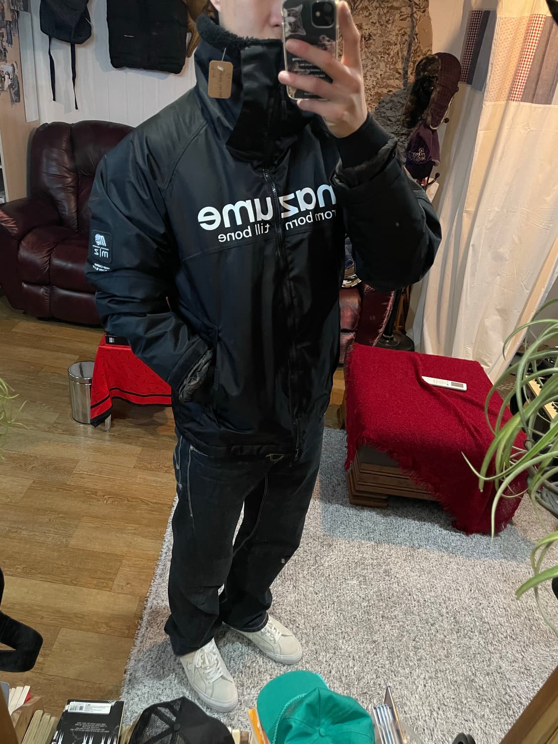 mazume 마즈메 하이넥 피셔 봄버 상품이미지10