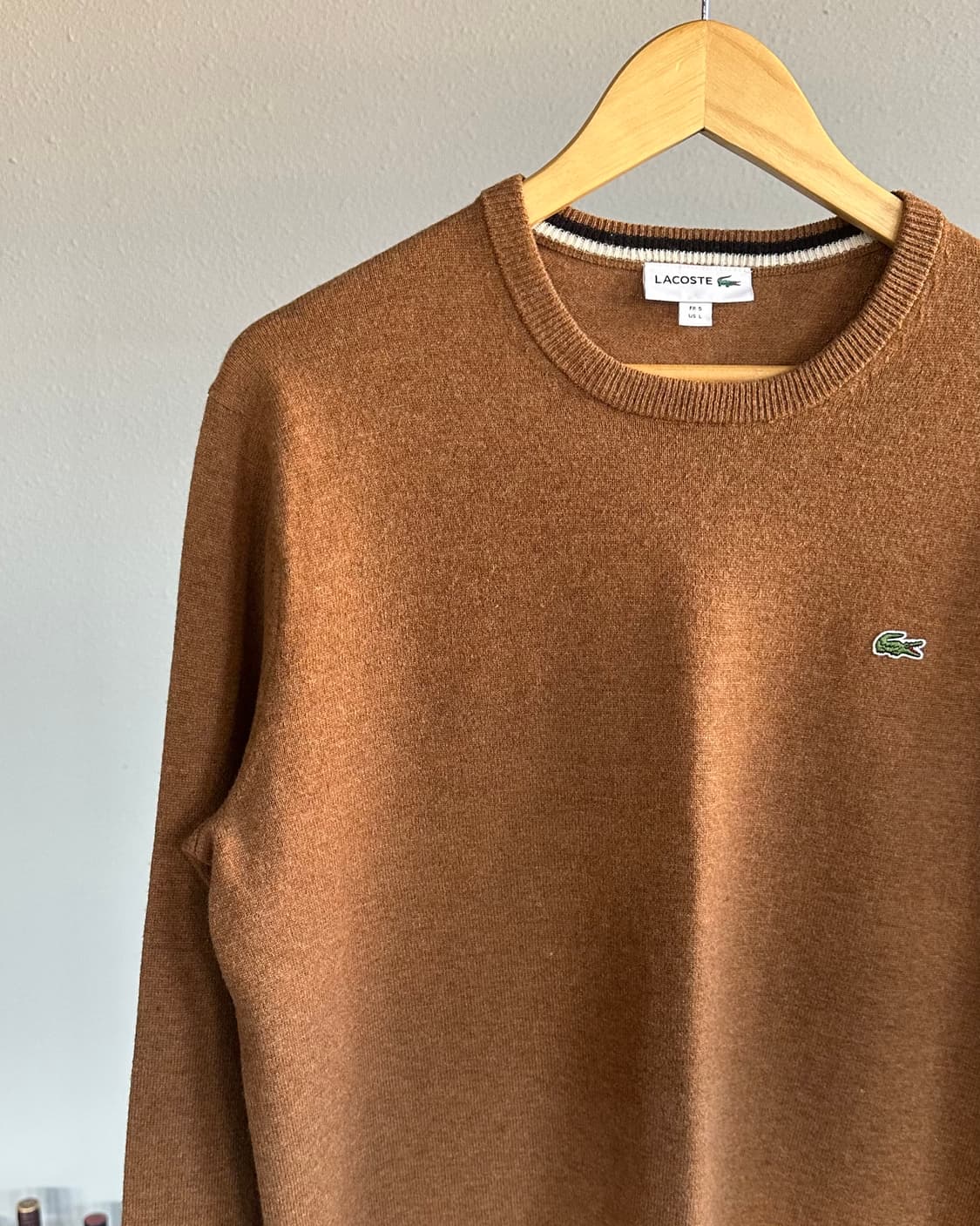 [L]라코스테 메리노 울 니트 스웨터 상품이미지3