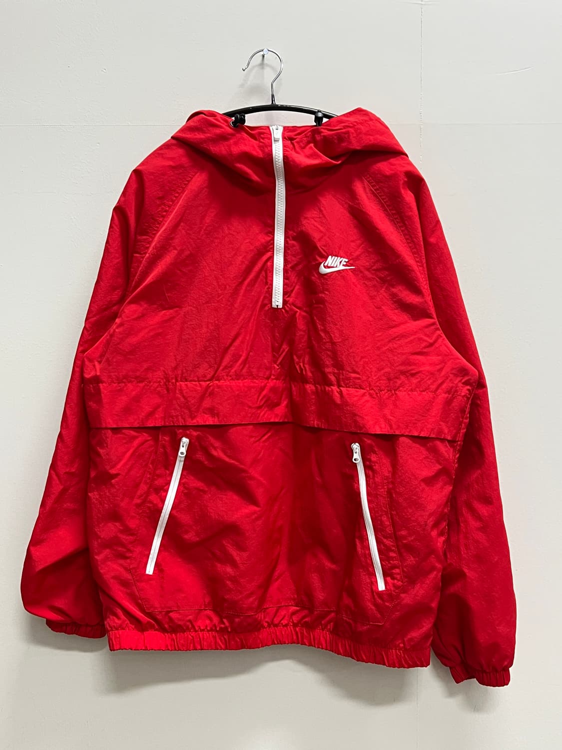 나이키 퓨추라 나일론 우븐 아노락 레드 상품이미지2