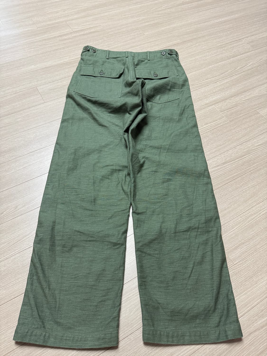 orslow 오어슬로우 퍼티그 레귤러핏 1사이즈 노수선 상품이미지5