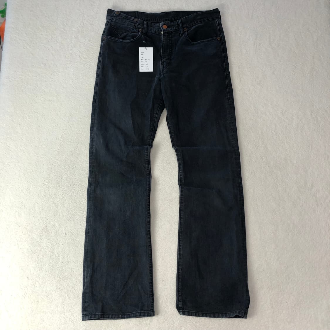 리바이스 517 흑청 데님팬츠  상품이미지1