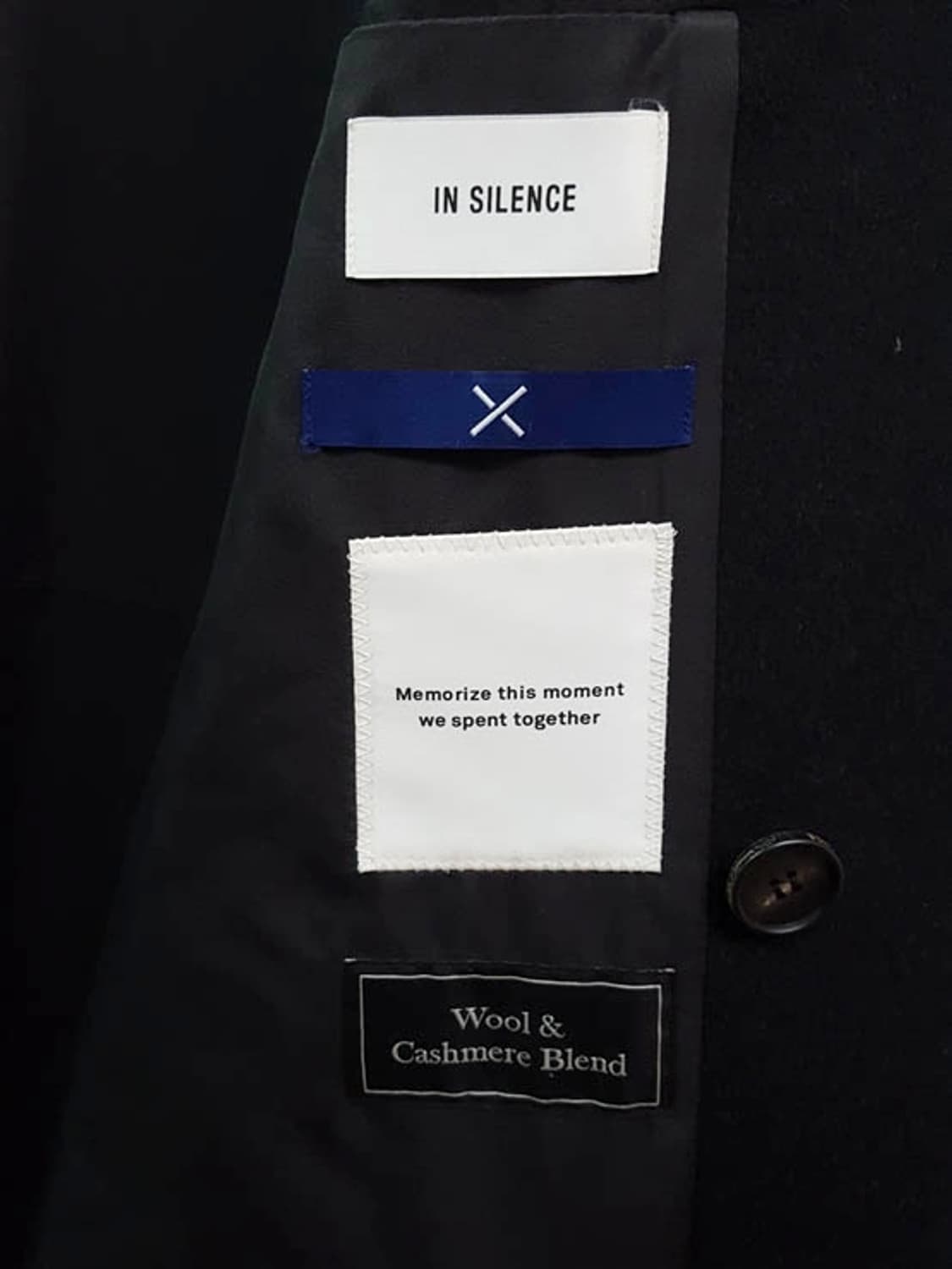 인사일런스 분트 남성 더블 롱코트 S 상품이미지6