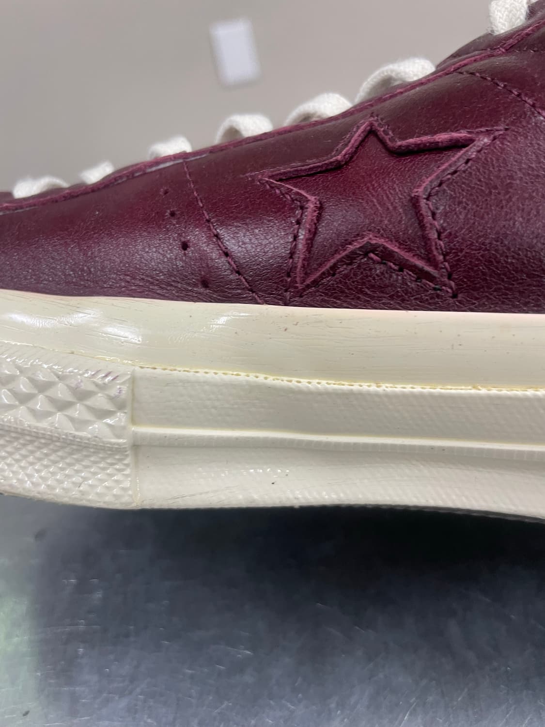 컨버스 원스타 레더 로우 버건디 270 (gr-4280) 상품이미지9