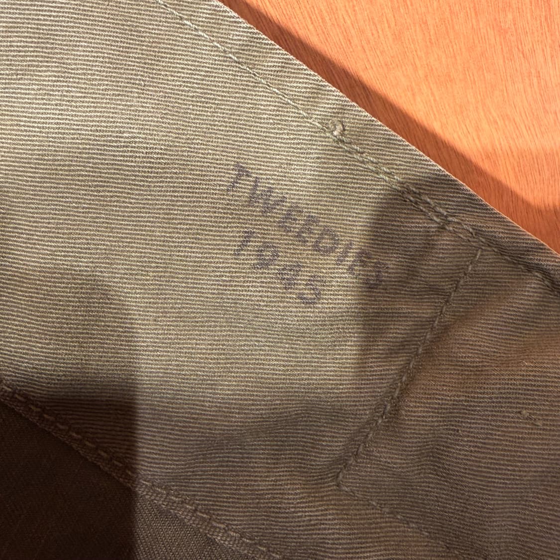 미군 오리지널 40s 한국전쟁 더플백 HBT 상품이미지7