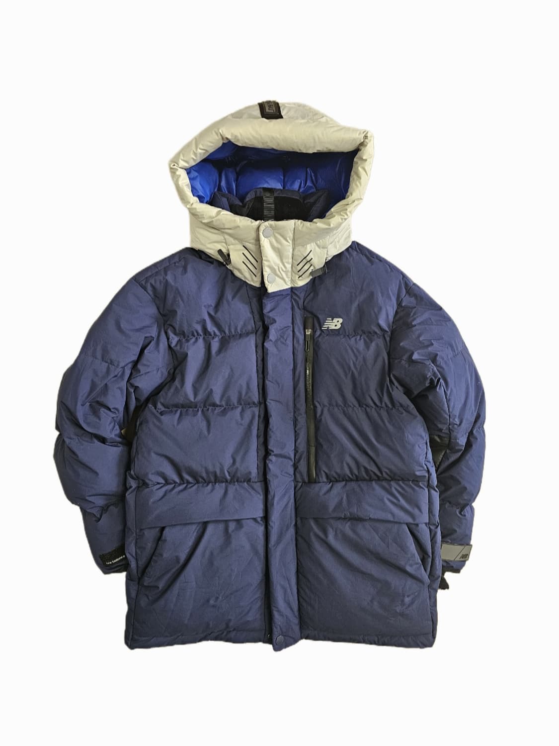 뉴발란스 남성 구스 미드 다운 패딩 L 네이비 상품이미지1