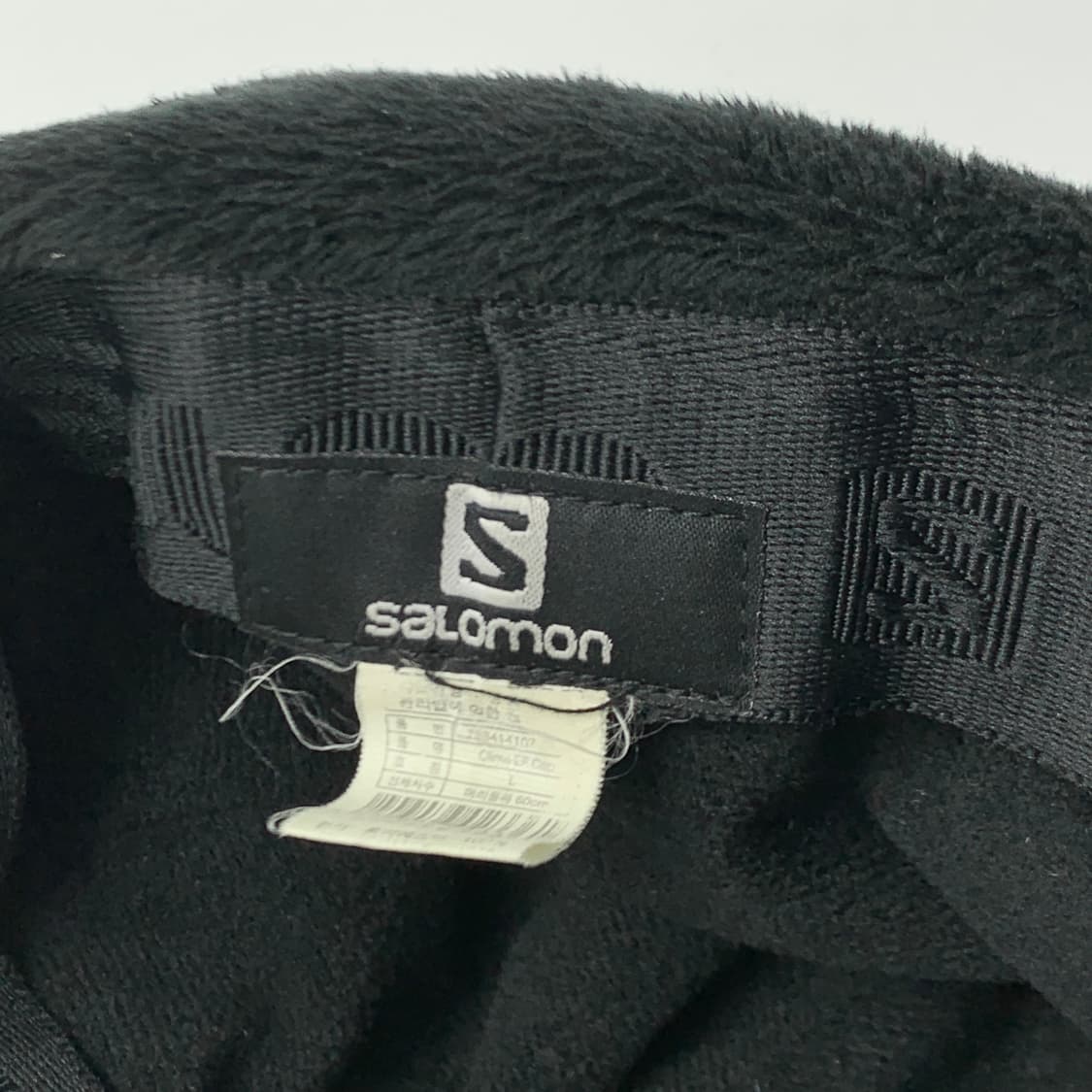 [OS/정품] 살로몬 블랙 남여공용 볼캡모자
 상품이미지6